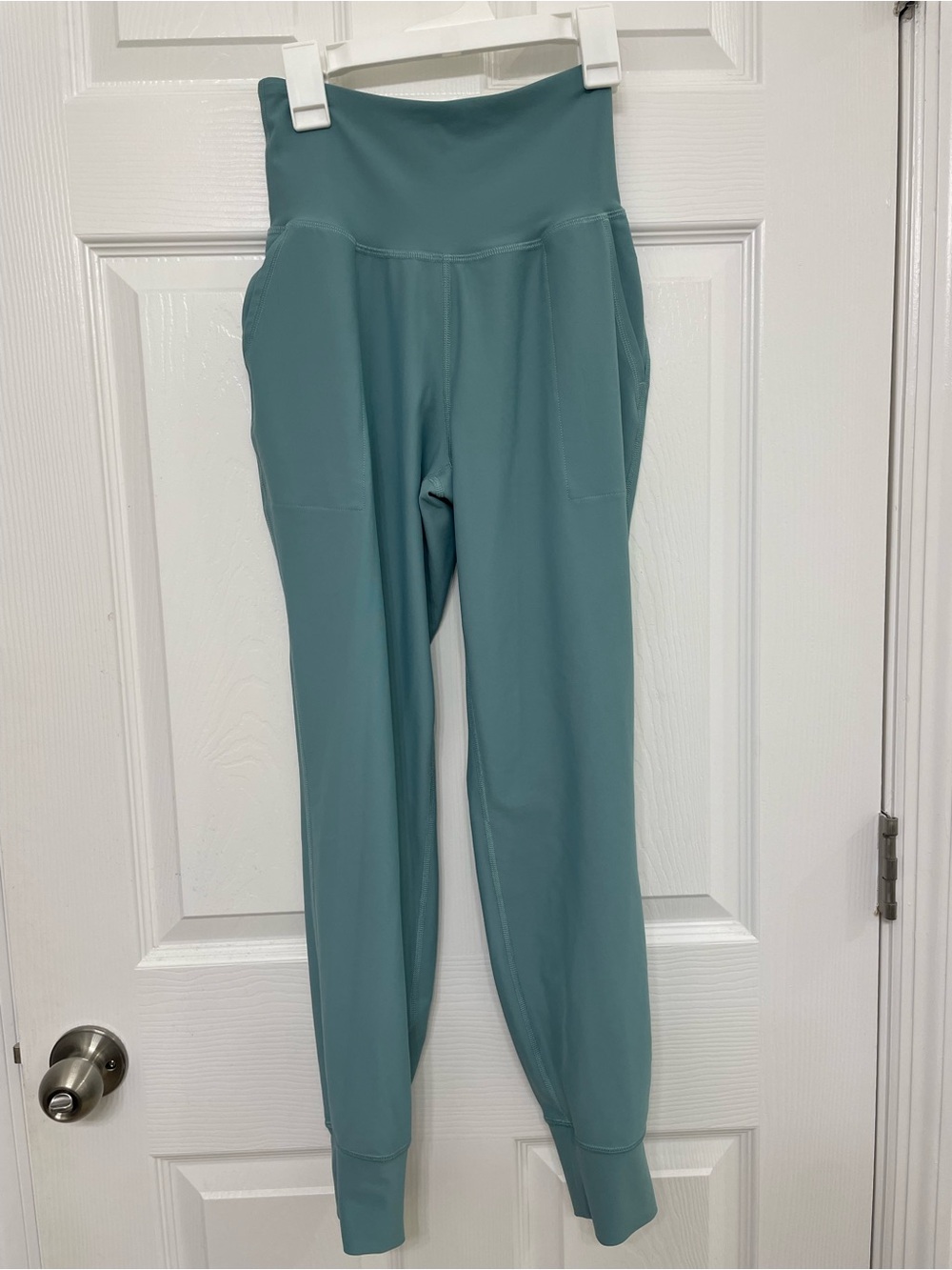 Old Navy Teal High-Rise Jogger Pants